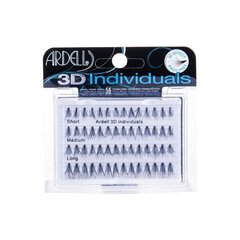 Māsklīgās skropstas Ardell 3D Individuals Combo Pack cena un informācija | Mākslīgās skropstas, skropstu atliecēji | 220.lv