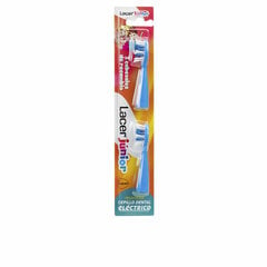 Сменные щетки для электрической зубной щетки Lacer Синий юниор (2 штук) цена и информация | Зубные щетки, пасты | 220.lv