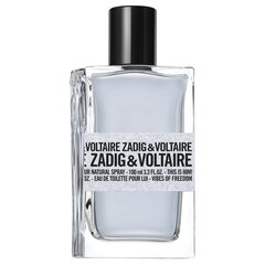 Tualetes ūdens ZADIGVOLTAIRE This Is! Vibes Of Freedom 100 ml cena un informācija | Vīriešu smaržas | 220.lv