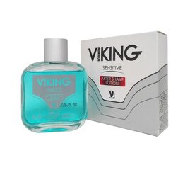 Viking pēcskūšanās losjons jūtīgai ādai ar alveju un mentolu, 100 ml cena un informācija | Skūšanās piederumi, kosmētika | 220.lv