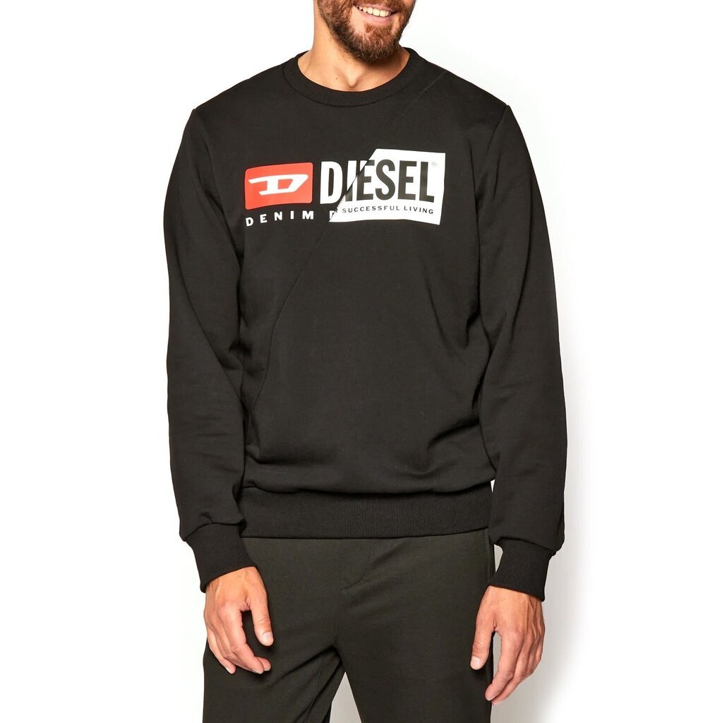 Džemperis vīriešiem Diesel, melns cena un informācija | Vīriešu jakas | 220.lv