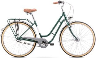 Велосипед Romet Luiza Classic 28" 2023, зеленый цвет, 19"/L цена и информация | Велосипеды | 220.lv