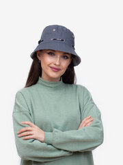 Czapka damska typu bucket hat Shelovet ciemnoszara 78524-10 цена и информация | Женские шапки | 220.lv