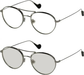 Moncler Vīriešu Saulesbrilles Moncler PHOTOCHROMIC SHINY GUNMETAL S7261585 cena un informācija | Saulesbrilles  vīriešiem | 220.lv