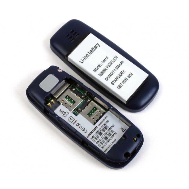 Telefons ar DualSIM Bluetooth cena un informācija | Mobilie telefoni | 220.lv