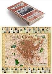 Peaky Blinders Fold Up Street Map of Birmingham 1892 - All Streets Roads and Avenues fully indexed to location grids - Map is surrounded by 22 real life character's that were labelled as Peaky Blinders including those who were later members of Billy Kimbe цена и информация | Исторические книги | 220.lv