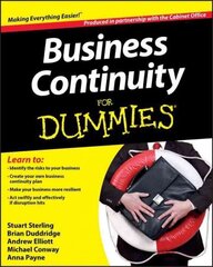 Business Continuity For Dummies cena un informācija | Ekonomikas grāmatas | 220.lv