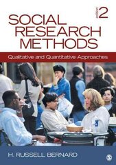 Social Research Methods: Qualitative and Quantitative Approaches 2nd Revised edition cena un informācija | Sociālo zinātņu grāmatas | 220.lv
