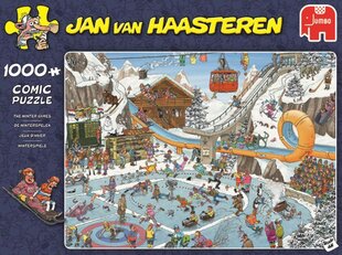 Puzle ar skatu uz ziemas spēlēm Jumbo Jan van Haasteren, 1000 d цена и информация | Пазлы | 220.lv