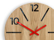 Sienas pulkstenis AkselwoodBlack cena un informācija | Pulksteņi | 220.lv