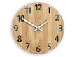 Sienas pulkstenis AmadeuszWoodBlack cena un informācija | Pulksteņi | 220.lv