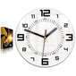 Sienas pulkstenis ArmandoBlack cena un informācija | Pulksteņi | 220.lv