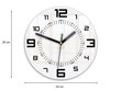 Sienas pulkstenis ArmandoBlack цена и информация | Pulksteņi | 220.lv