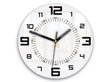 Sienas pulkstenis ArmandoBlack cena un informācija | Pulksteņi | 220.lv
