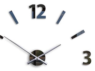 Sienas pulkstenis KlausBlack cena un informācija | Pulksteņi | 220.lv