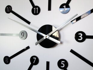Sienas pulkstenis MetroBlack cena un informācija | Pulksteņi | 220.lv