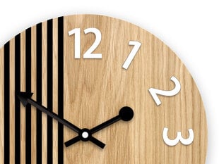 Sienas pulkstenis Oak London cena un informācija | Pulksteņi | 220.lv