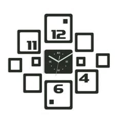 Sienas pulkstenis OttoBlack cena un informācija | Pulksteņi | 220.lv