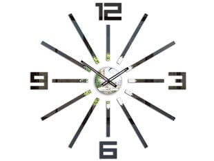 Sienas pulkstenis SheenBlack cena un informācija | Pulksteņi | 220.lv