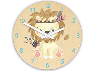 Bērnu sienas pulkstenis LEW цена и информация | Часы | 220.lv