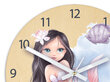 Bērnu sienas pulkstenis Nāriņa cena un informācija | Pulksteņi | 220.lv