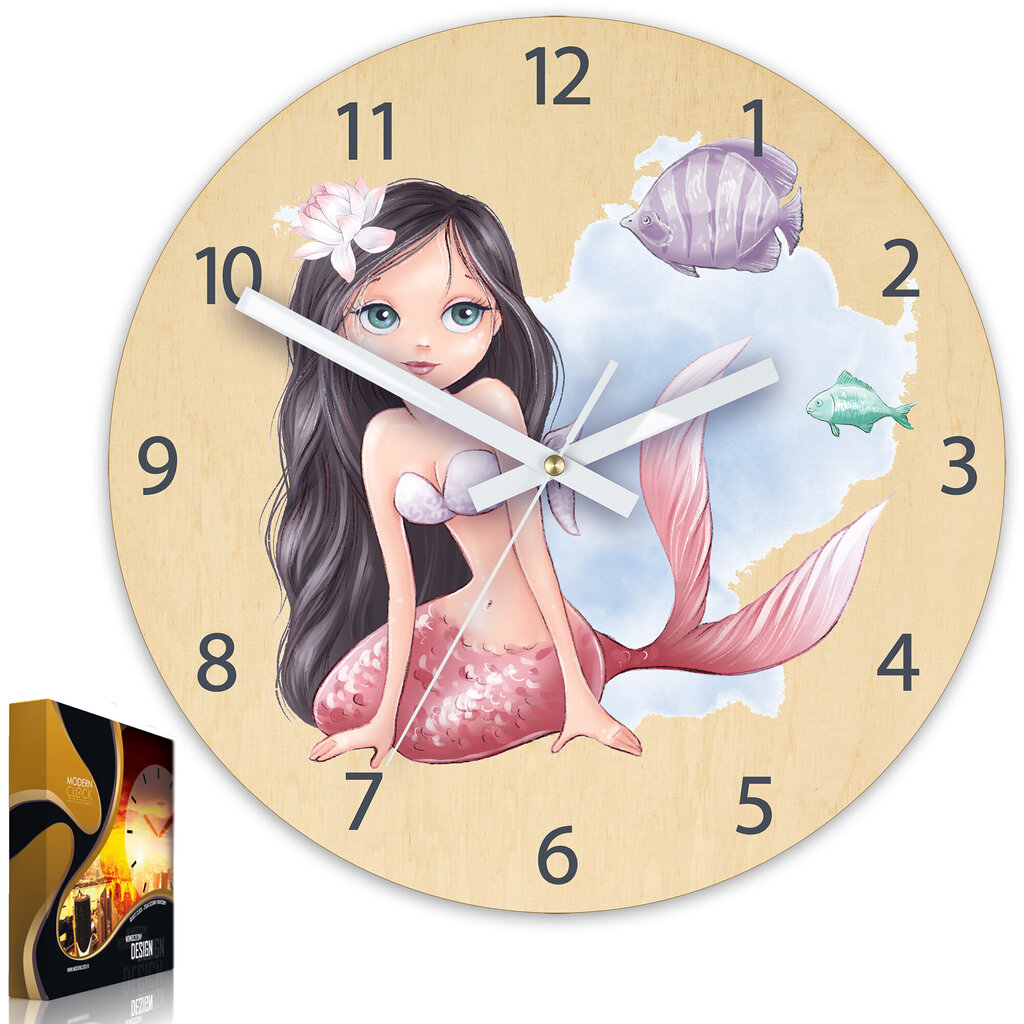 Bērnu sienas pulkstenis Nāriņa cena un informācija | Pulksteņi | 220.lv