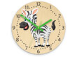 Bērnu sienas pulkstenis Zebra cena un informācija | Pulksteņi | 220.lv