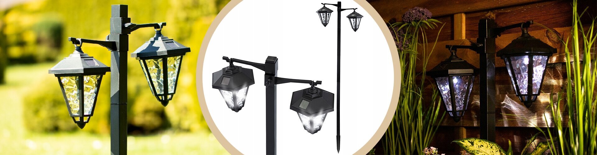 Āra lampa Nnled Led, 137 cm cena un informācija | Āra apgaismojums | 220.lv