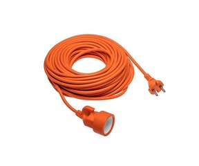 GTV dārza pagarinātāja kabelis oranžs 10m (AE-POGRODUN-10) cena un informācija | Pagarinātāji | 220.lv