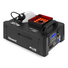 BLAZE1200 24x4W 4in1 Светодиодная вертикальная дымовая машина с беспроводным пультом дистанционного управления цена и информация | Праздничные декорации | 220.lv