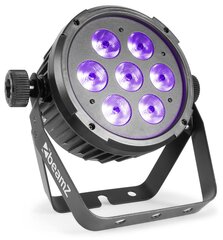 BeamZ BT280 LED Flat Par 7x10W 6-in-1 RGBAW-UV cena un informācija | Svētku dekorācijas | 220.lv