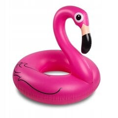 Piepūšamais ritenis flamingo, rozā cena un informācija | Piepūšamās rotaļlietas un pludmales preces | 220.lv