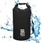 Ūdensizturīgs maisiņš OceanPack, 20l, melns cena un informācija | Pārgājienu un ceļojumu mugursomas | 220.lv
