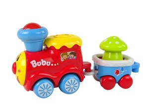 LeanToys Gaismas un skaņas efektu vilciens cena un informācija | Rotaļlietas zīdaiņiem | 220.lv