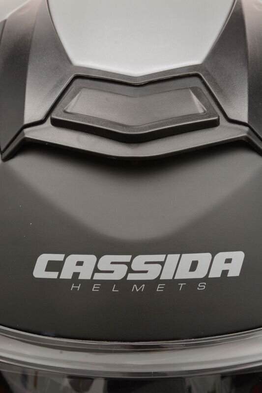 Moto ķivere Cassida Velocity, L, melna cena un informācija | Moto ķiveres | 220.lv