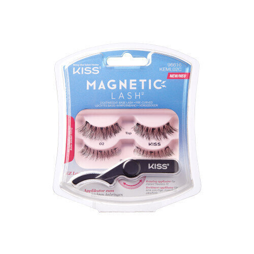 Mākslīgās skropstas KISS Magnetic Magnetic Lash, 1 pāris цена и информация | Mākslīgās skropstas, skropstu atliecēji | 220.lv