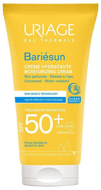 Mitrinošs sauļošanās krēms jutīgai ādai SPF 50+ Bariesun (Mitrinošs krēms) 50 ml cena un informācija | Sauļošanās krēmi | 220.lv