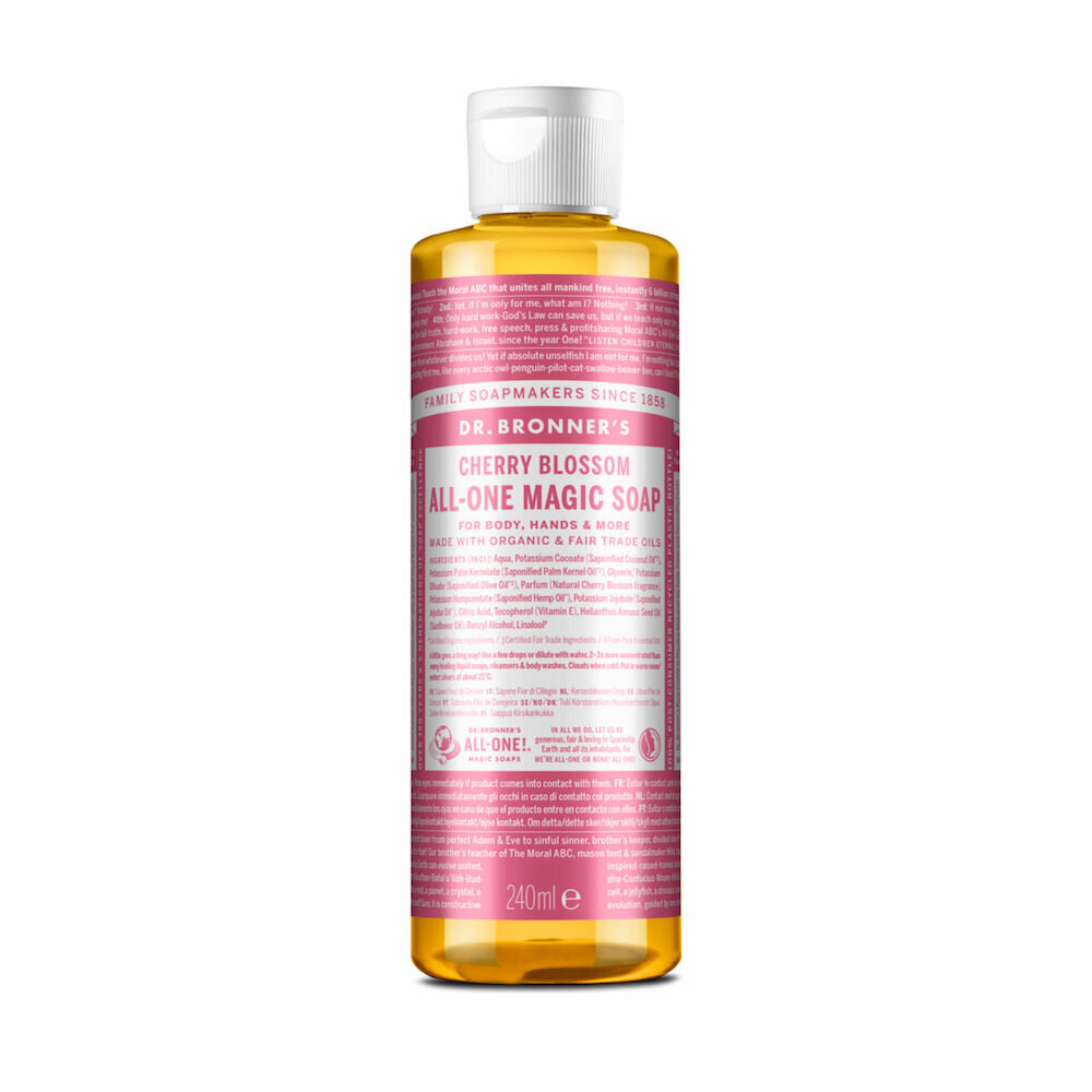 Pure Castile ziepes Dr. Bronner's Cherry-Blossom 240 ml цена и информация | Ziepes | 220.lv