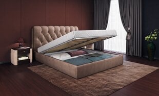 Gulta ROYAL + matracis SAPNAS 2 XL, 140x200cm, brūns цена и информация | Кровати | 220.lv