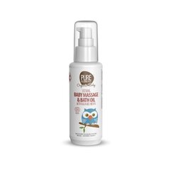 Mazgāšanas un masāžas eļļa bērniem Pure Beginnings Soothing Baby Massage & Bath Oil, 100 ml цена и информация | Косметика для мам и детей | 220.lv