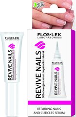 Serums nagiem un kutikulām Floslek Revive Nails Rebuilding, 8 ml cena un informācija | Nagu lakas, stiprinātāji | 220.lv