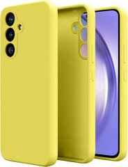 Soundberry silikona vāciņš Samsung Galaxy A54, dzeltena - Keywest Lime cena un informācija | Telefonu vāciņi, maciņi | 220.lv