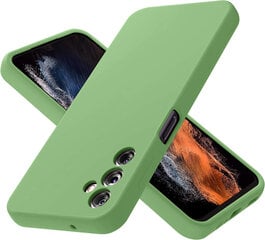 Soundberry silikona vāciņš Samsung Galaxy A14 5G, zaļš - Green Tea cena un informācija | Telefonu vāciņi, maciņi | 220.lv