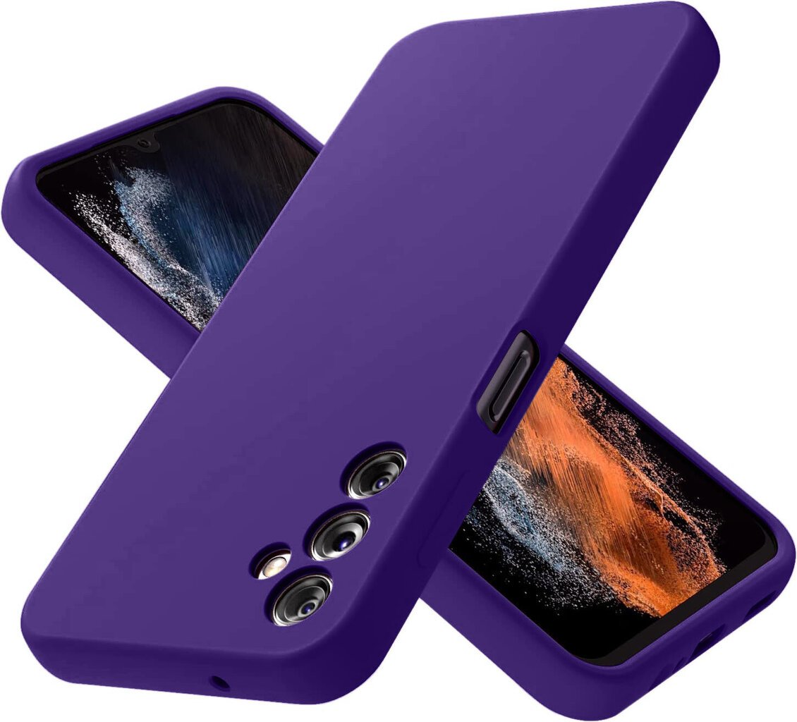 Soundberry silikona vāciņš Samsung Galaxy A14 5G, violets - Northwest Purple cena un informācija | Telefonu vāciņi, maciņi | 220.lv