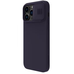 Чехол Nillkin CamShield Silky Magnetic Silicone Apple iPhone 14 Pro тёмно-фиолетовый цена и информация | Чехлы для телефонов | 220.lv