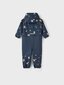 Softshell kombinezons Name It, tumši zils cena un informācija | Ziemas apģērbs bērniem | 220.lv