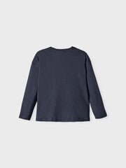 Bērnu t-krekls Name it, tumši zils цена и информация | Рубашки для мальчиков | 220.lv