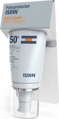 Isdin Fotoprotector Spf 50 Gel Cream Dry Touch 50ml cena un informācija | Sauļošanās krēmi | 220.lv