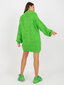 Sieviešu gaiši zaļš trikotāžas džemperis cena un informācija | Sieviešu džemperi | 220.lv
