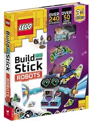 LEGO (R) Books: Build and Stick: Robots цена и информация | Книги для малышей | 220.lv